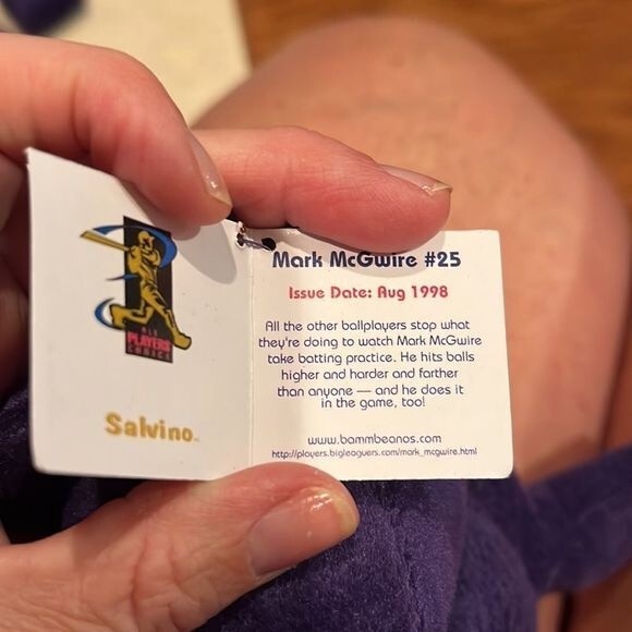 Bamm Beano’s McQuire 25 collectible bears issue date Aug. 1998 - Picture 4 of 7